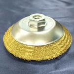 真鍮ベベルブラシ 電動工具用 高島産業