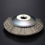 ベベルブラシ 【通販モノタロウ】 研磨ブラシ(グラインダー用) ベベルブラシ 【通販モノタロウ】 研磨ブラシ(グラインダー用)