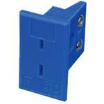 MPJ-T-F 熱電対ミニチュアコネクタ用パネルジャック Tタイプ(青色) オメガエンジニアリング