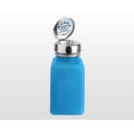 35285 静電気拡散性ボトル(角型)ピュアタッチ(逆流防止付き)180mL DESCO