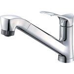 シングルレバー　ワンホールスプレー混合栓　K87121EJV  三栄水栓  SANEI キッチン用  節水水栓 引出し式シャワーヘッド シャワ・ストレート切替え式 シングルワンホールスプレー混合栓 SANEI(旧:三栄水栓製作所) シングル