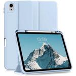 iPad A16・第10世代対応 耐衝撃フラップケース ライトブルー エムディーエス