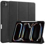 iPad Pro 11(第5世代)専用 耐衝撃フラップケース ブラック(シボ) エムディーエス