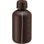 細口茶色瓶 スリット入り 500ml mizuho