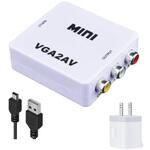 VGA to RCA 変換アダプタ エムディーエス