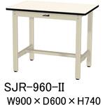 中量作業台/耐荷重500kg_固定式H740_塩ビシート天板_ワークテーブル500シリーズ 山金工業
