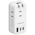 電源タップ AC3 USBA+C2 PD45W 自動識別  リバーシブル カシムラ