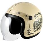 ジェットヘルメット シールド付き JB FLYWHEEL RIDEZ(ライズ)