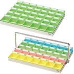 投薬トレー(35人用)ハンガー付 エスティーメディカル