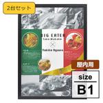 スナップフレーム 屋内用 ブラック グリーンクロス