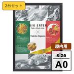 スナップフレーム 屋内用 ブラック グリーンクロス