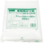 業務用ポリ袋(透明・厚手タイプ) TRUSCO ポリ袋(ゴミ袋) 【通販