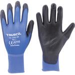 極薄ナイロン手袋PU手のひらコート TRUSCO
