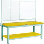 重量作業台(前パネル・ホワイトボード付) TRUSCO 汎用タイプ 【通販 