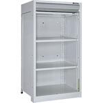軽中量棚 TLA型 (中棚ボルトレスタイプ、150kgタイプ、高さ1360mm、シャッター付) TRUSCO