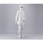 アズピュアクリーンスーツ フード別・サイドファスナー型 白 ポケット付き 21211シリーズ クリーン洗浄済 アズピュア(アズワン)