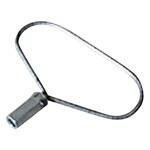 配管洗浄用チューブブラシ用 接柄用取手 アズワン