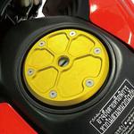 GクラフトASIA GROM タンクキャップ ゴールド Gクラフト