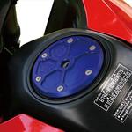 GクラフトASIA GROM タンクキャップ ブルー Gクラフト