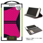 iPhone 6_6S [RUSH] デザインPUレザーカバー スタンド機能 LEPLUS