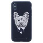IP8BC-CUETER iPhone XS/iPhone X シェル型ケース/刺繍/Cuelo Collection/Silky Terrier 薄型 軽量 VIVA MADRID