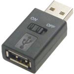 USB電源スイッチアダプタ アイネックス