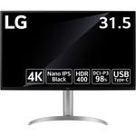 32UQ850-W 31.5インチ ワイド液晶ディスプレイ(3840x2160/IPS