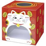 37-7909 抽選箱 招き猫(窓付) ササガワ