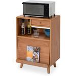 食器棚 小さめ コンパクト Pico 脚付き コンセント付き 引き出し カトラリー収納 レンジ台 ジェイケイ・プラン