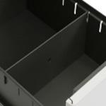 KD-D-H100 ワゴン引出用仕切り板 H100 カグクロ