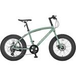 ファットバイク20インチ外装8段 CAPTAIN STAG シティーサイクル 【通販