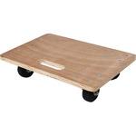 平台車 木製 PP+PVC車輪 すべり止めなし モノタロウ