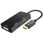 TR-DDHV DP to DVI / HDMI / VGA 映像変換アダプタ トライメイト
