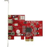 Ti社製 XIO2213搭載 IEEE1394b：バイリンガルx2 IEEE1394a：6pinx1 インターフェースボード(PCI-Express x1接続) 玄人志向