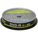 DVD-R データ用 1-16倍速 10枚スピンドル グリーンハウス