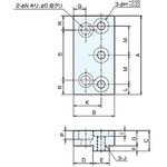 ロックタイト5軸マシンバイス用ユニバーサルベース ナベヤ