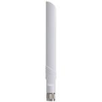 ANT-WDB-ANM-0306 ANT-WDB-ANM-0306シリーズ 3 dBi(2.4 GHz)、6 dBi(5 GHz)、Nタイプ(オス)デュアルバンド、全指向性アンテナ MOXA