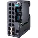 8+4Gポート(8つの802.3bt PoEポートオプションあり)マネージドイーサネットスイッチ MOXA