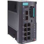 8GbE銅線 + 2 GbE SFPマルチポート産業用IPSファイアウォール MOXA