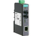 エントリーレベルの産業用10/100BaseT(X)-100BaseFXメディアコンバータ MOXA