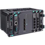 MDS-G4012-4XGS-T MDS-G4012-4XGSシリーズ 4XG+8G ポート レイヤー 2 フル ギガビット モジュラー マネージド イーサネット スイッチ MOXA
