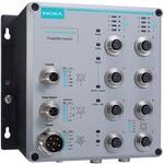 EN 50155 8 - 18ポートイーサネットスイッチ(最大8つのPoEポートと最大2つのギガビットポート) MOXA
