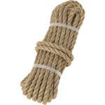 日本製 汎用 ロープ 麻素材 国内製造(強度)証明書付 紺屋商事