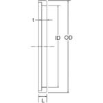 PTFE L型ガスケット 大阪サニタリー