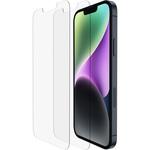 OVA123ZZ SCREENFORCE iPhone 14 / 13 / 13 Pro用保護 強化ガラスフィルム2枚セット BELKIN(ベルキン)