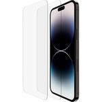 SCREENFORCE iPhone 14 Pro Max用保護 強化ガラスフィルム2枚セット BELKIN(ベルキン)