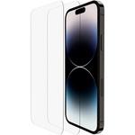 OVA109ZZ SCREENFORCE iPhone 14 Pro用保護 強化ガラスフィルム2枚セット BELKIN(ベルキン)