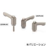 ミニクランプレバー(めねじ) - オールステンレス製 NBK(鍋屋バイテック会社)