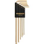 ボールポイント・六角ロングL-レンチセット BONDHUS