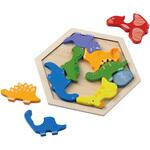 木製六角パズル 恐竜 アーテック